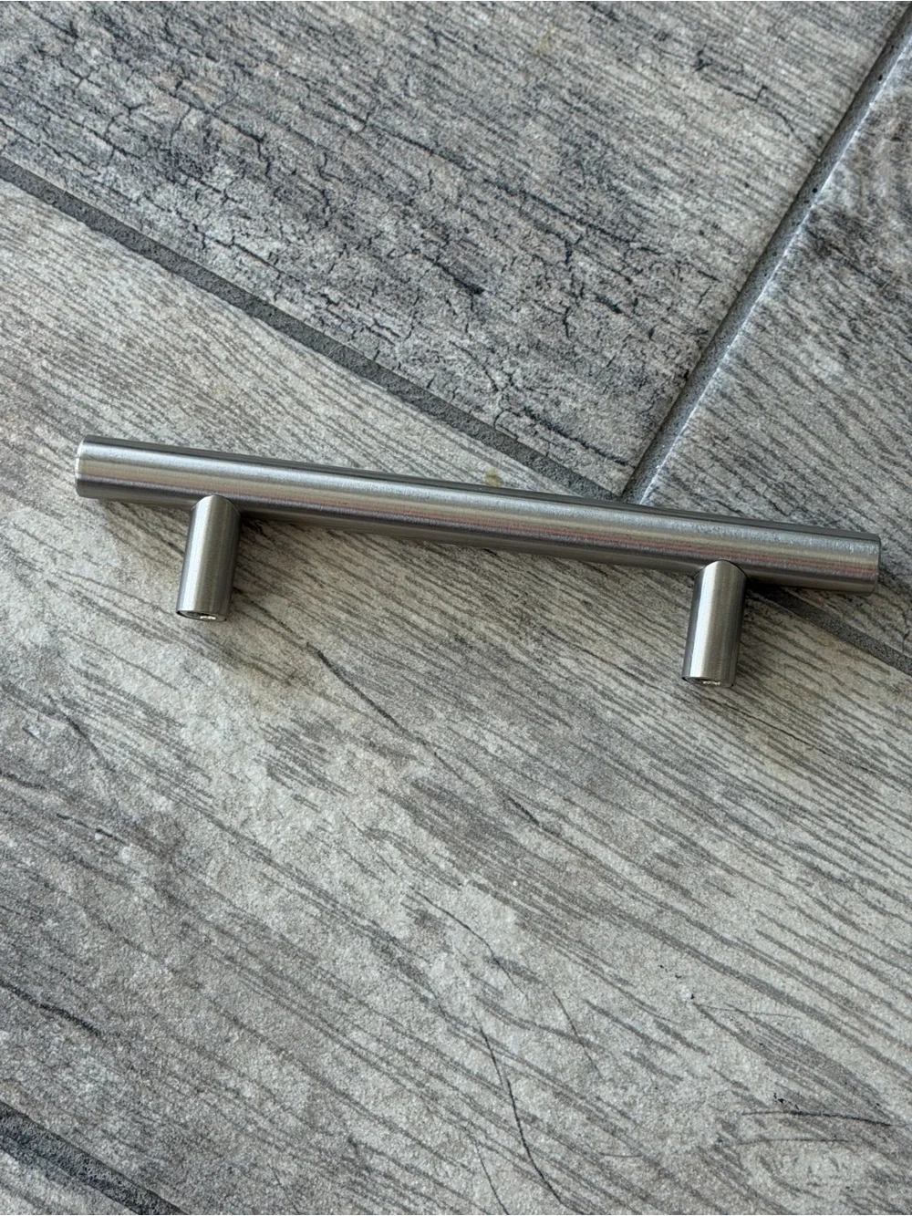Stainless Steel T-Bar Cabinet Pull Handles - 15 total Brushed Nickel Finish
